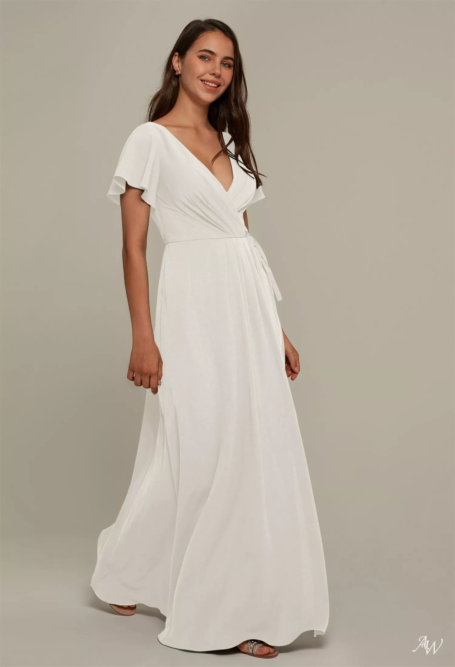 short ivory bridesmaid dresses Alie Street Lila Wedding Dress Short Ivory