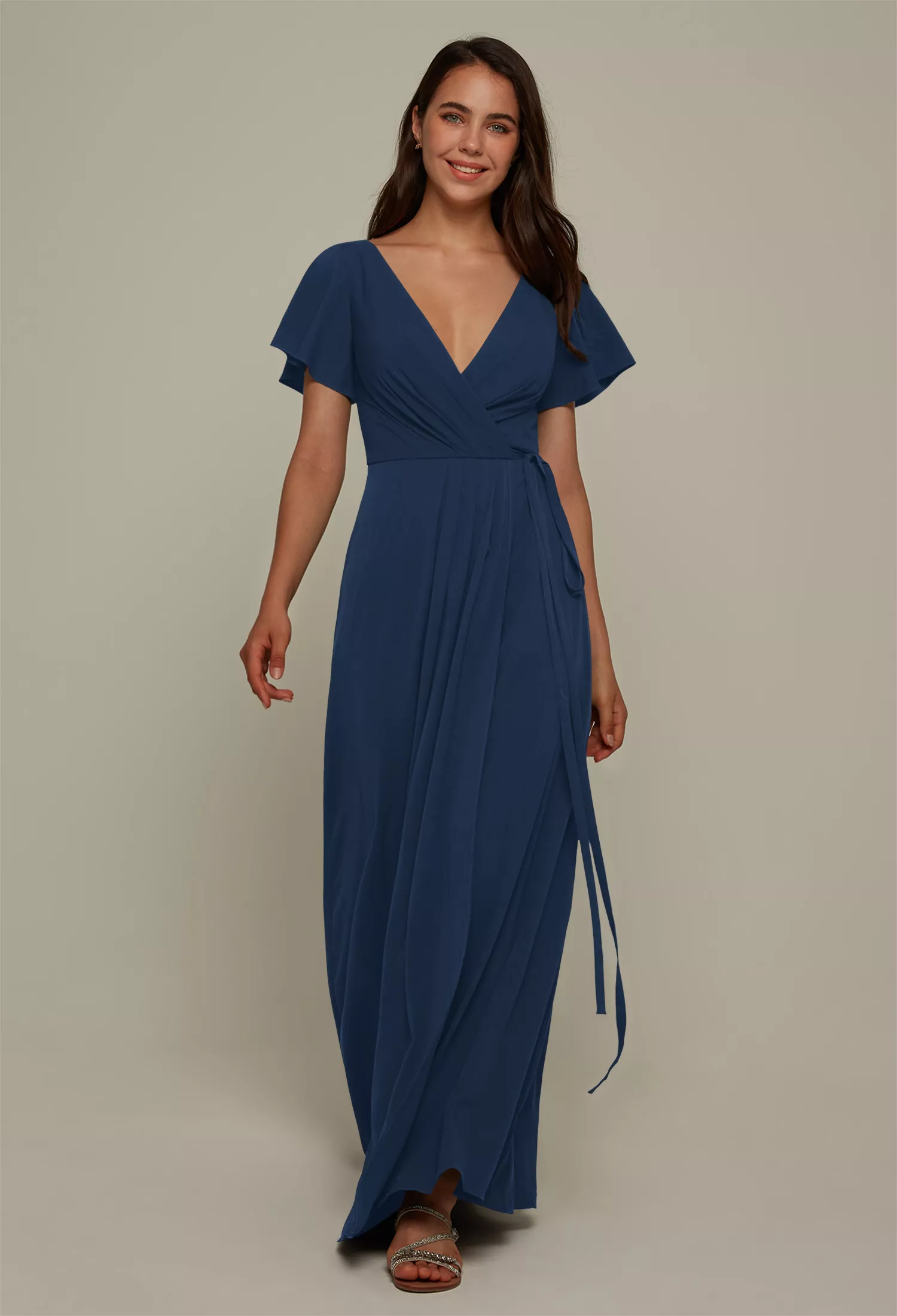 Navy Plus Size Dresses | AW.Bridal