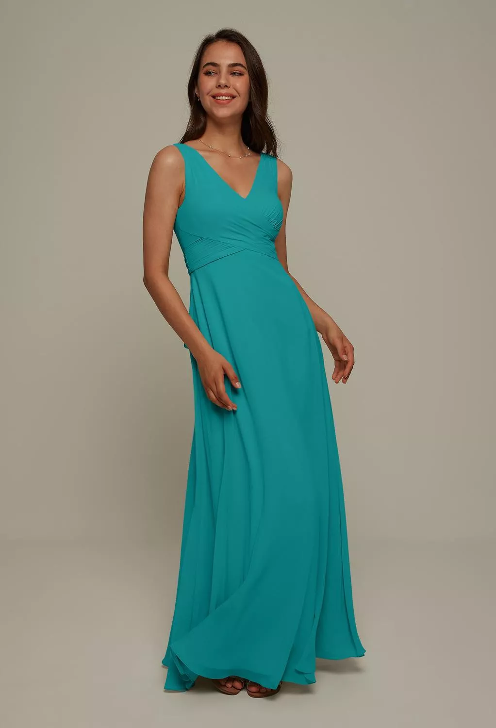 Turquoise Maternity Bridesmaid Dresses | AW.Bridal