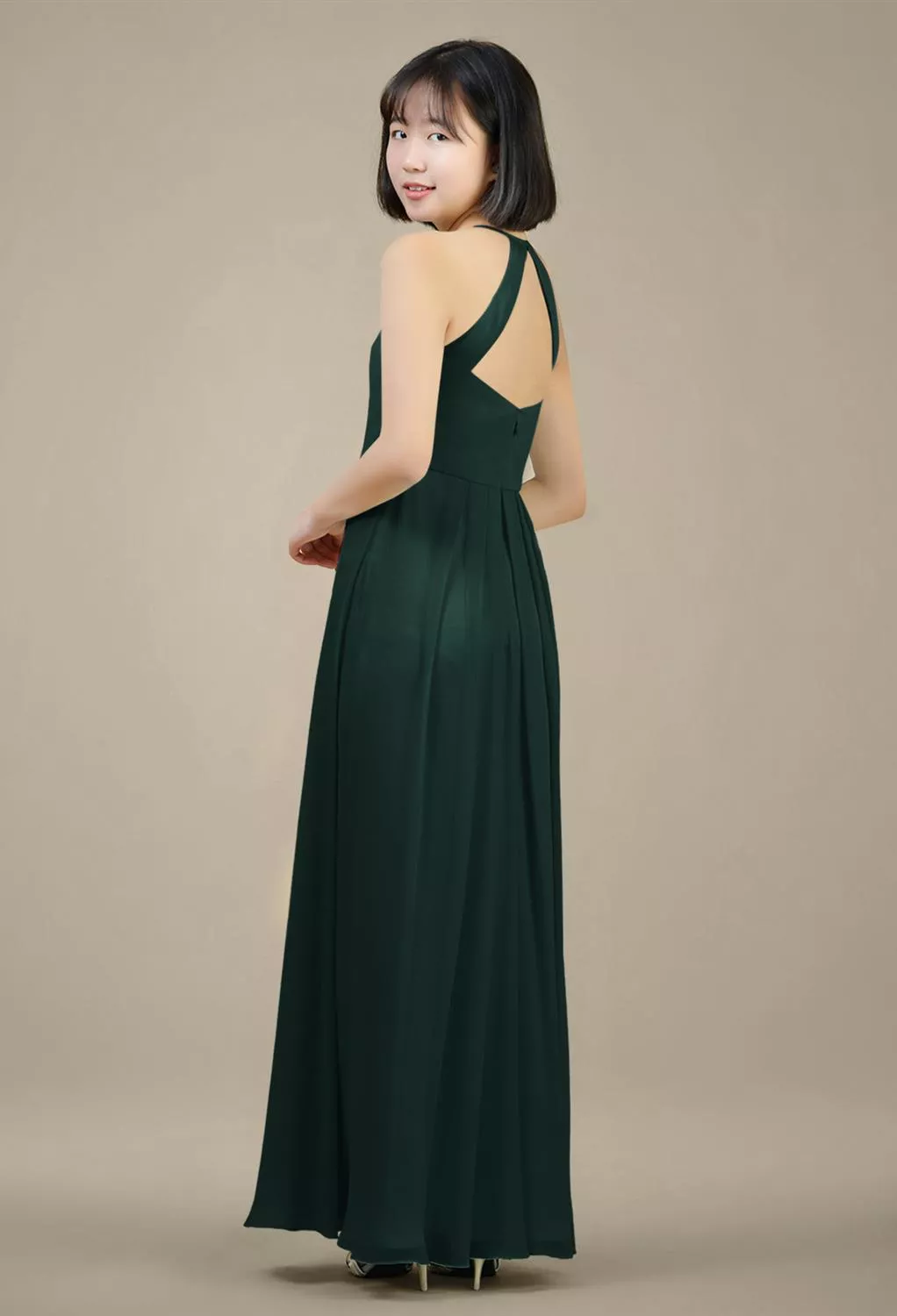 sachin and babi light blue dress Dark Emerald, Emerald Green Junior Bridesmaid Dresses