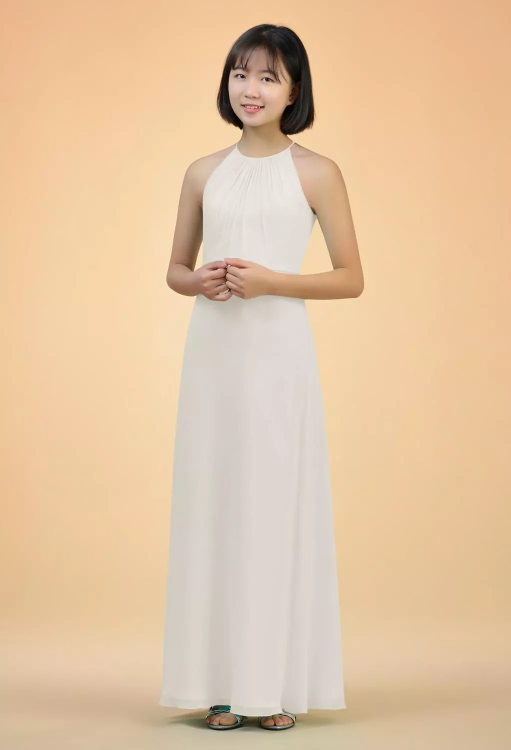 ivory maxi dress Final Sale main image 0