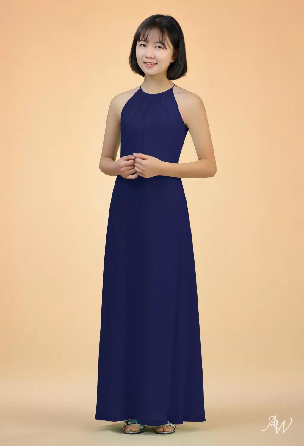AW Elizabeth Royal Blue Bridesmaid Dresses