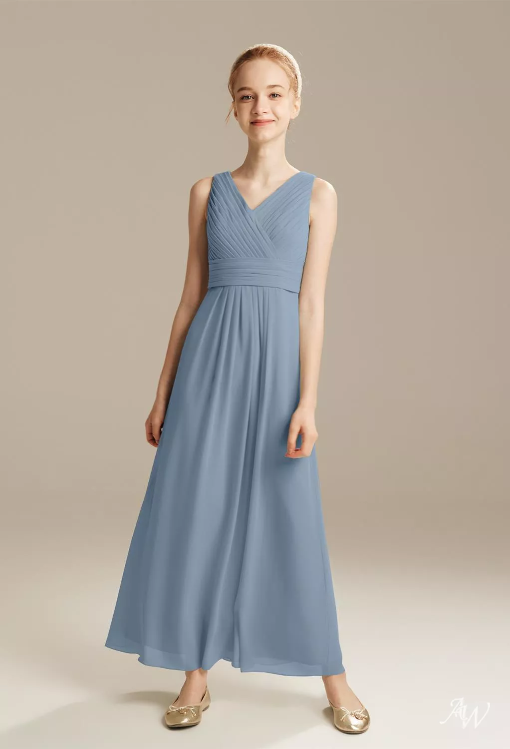 chloe blue dress AW Chloe Dress