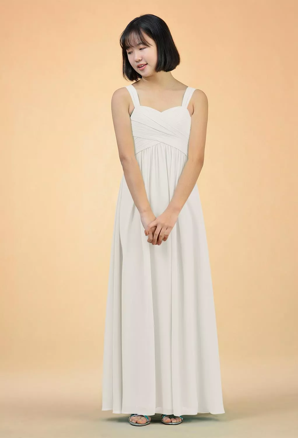 marchesa ivory dress IVORY MARCHESA Notte BRIDAL X KNOTTED HEADBAND main image 0
