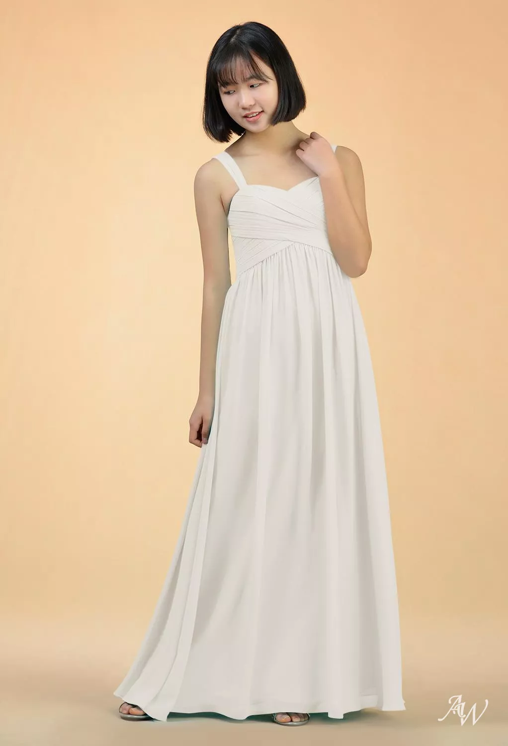 abigail bridesmaid dress ABIGAIL One Shoulder Maxi Column Dress