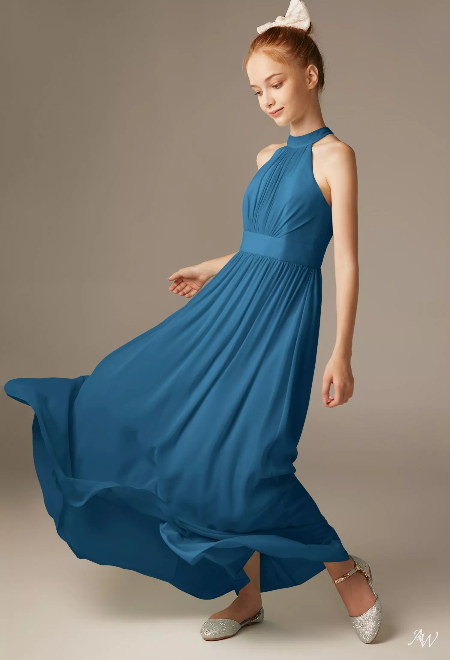 AW Hatsy Ink Blue Bridesmaid Dresses