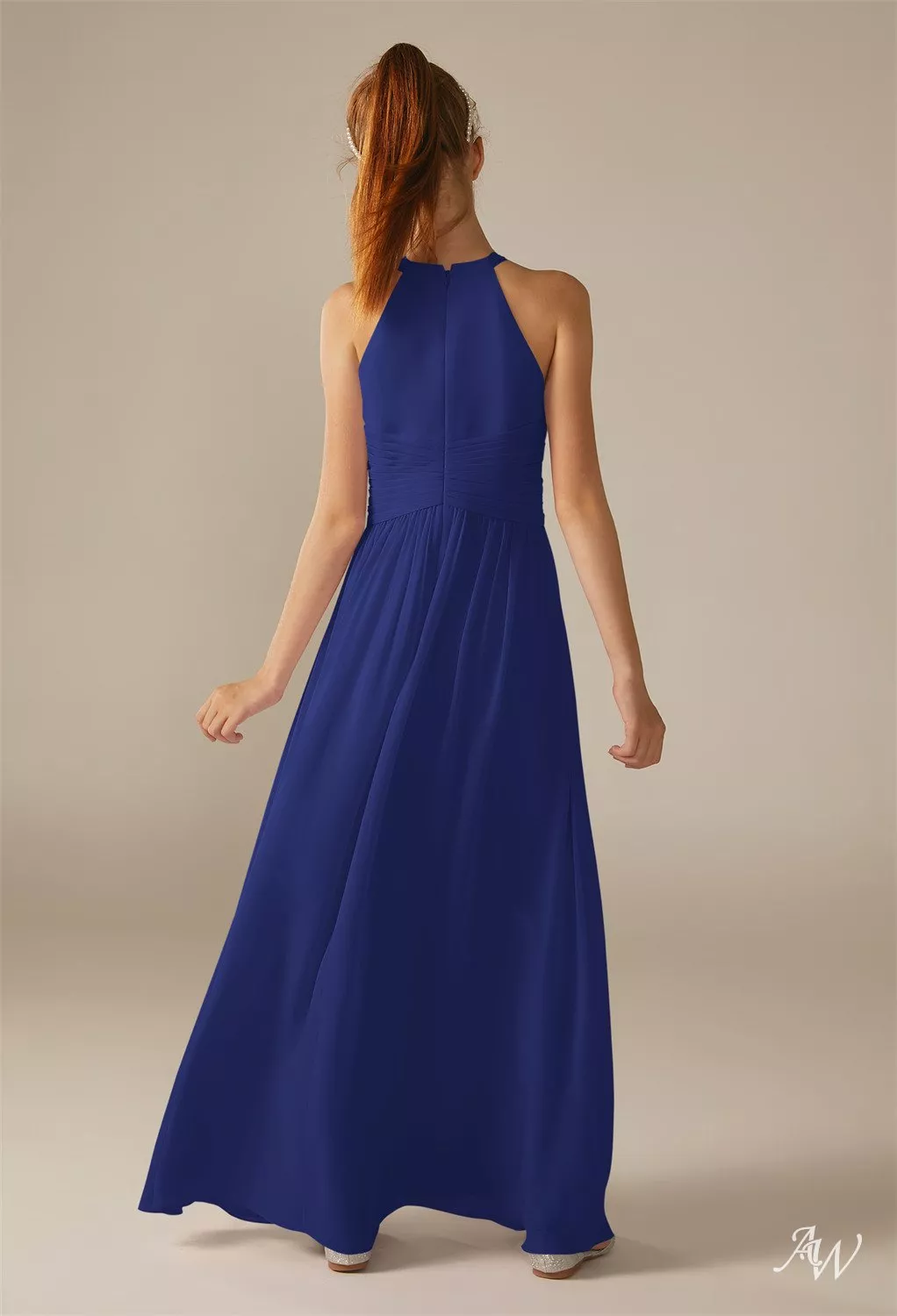 formal dresses phoenix AW Royal Blue Bridesmaid Made from luxurious stretch satin Prom Dresses Phoenix Az -