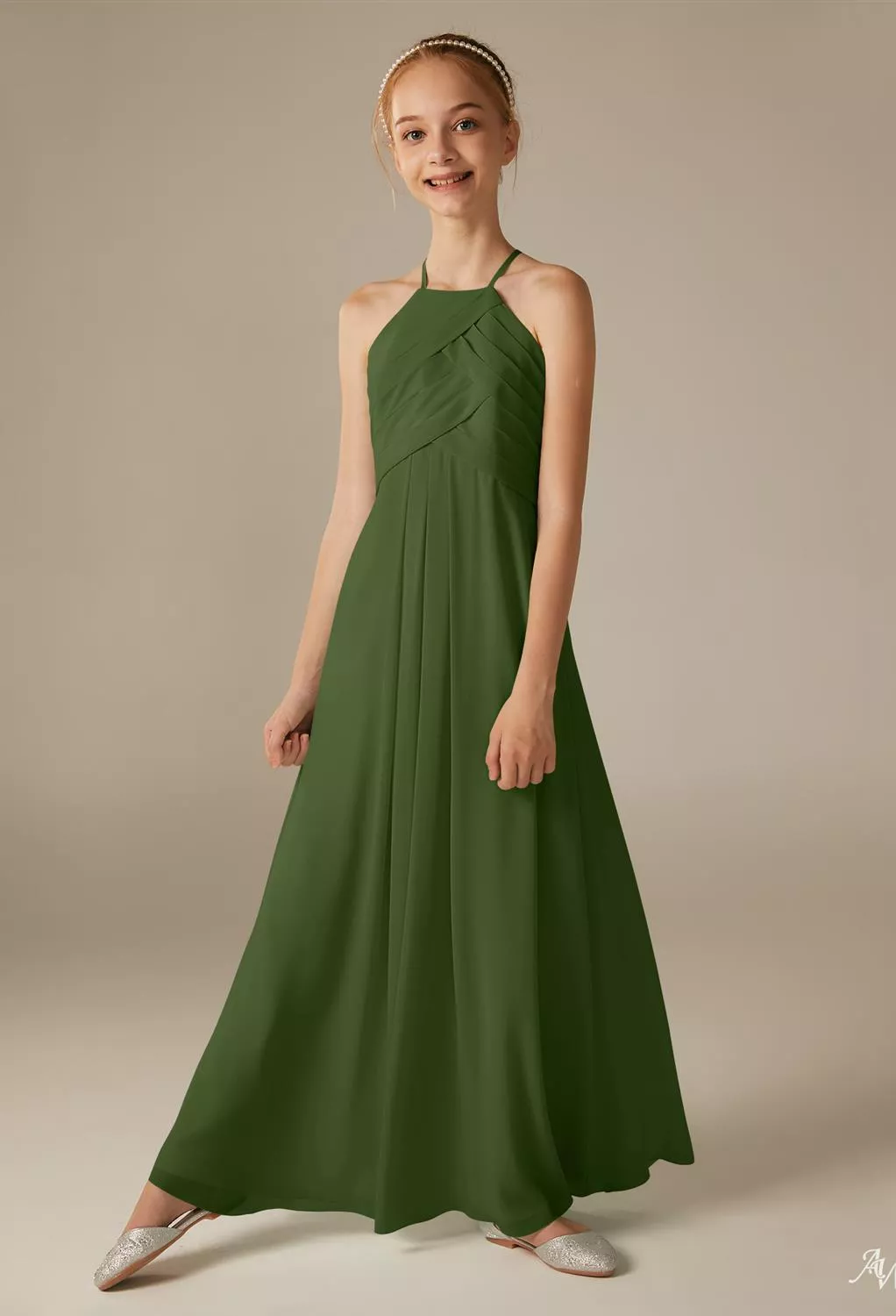 penny green dress Penny Polka Dot Strapless Dress main image 1