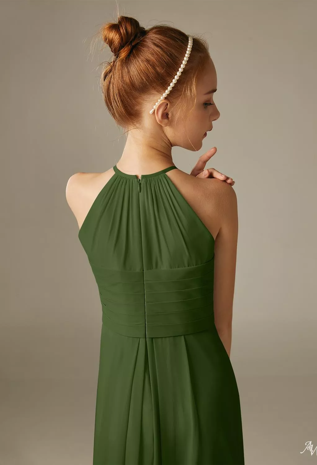 penny green dress Lady Black Tie - Penny Green Braided Halter Jumpsuit main image 1