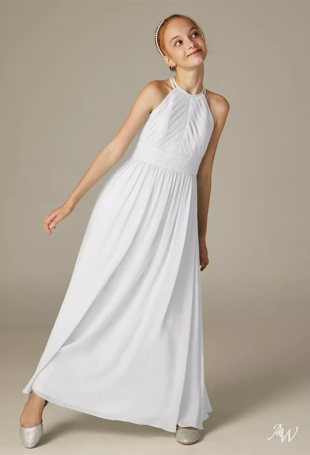 the white gallery bridesmaid dresses Morilee Nesta Wedding Dress main image 0
