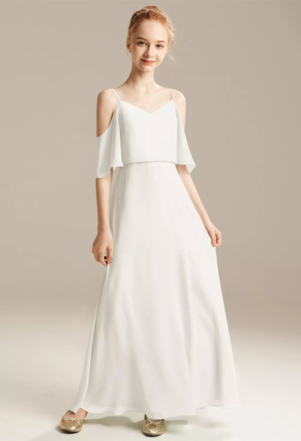 Ivory Junior Bridesmaid Dresses | AW.Bridal
