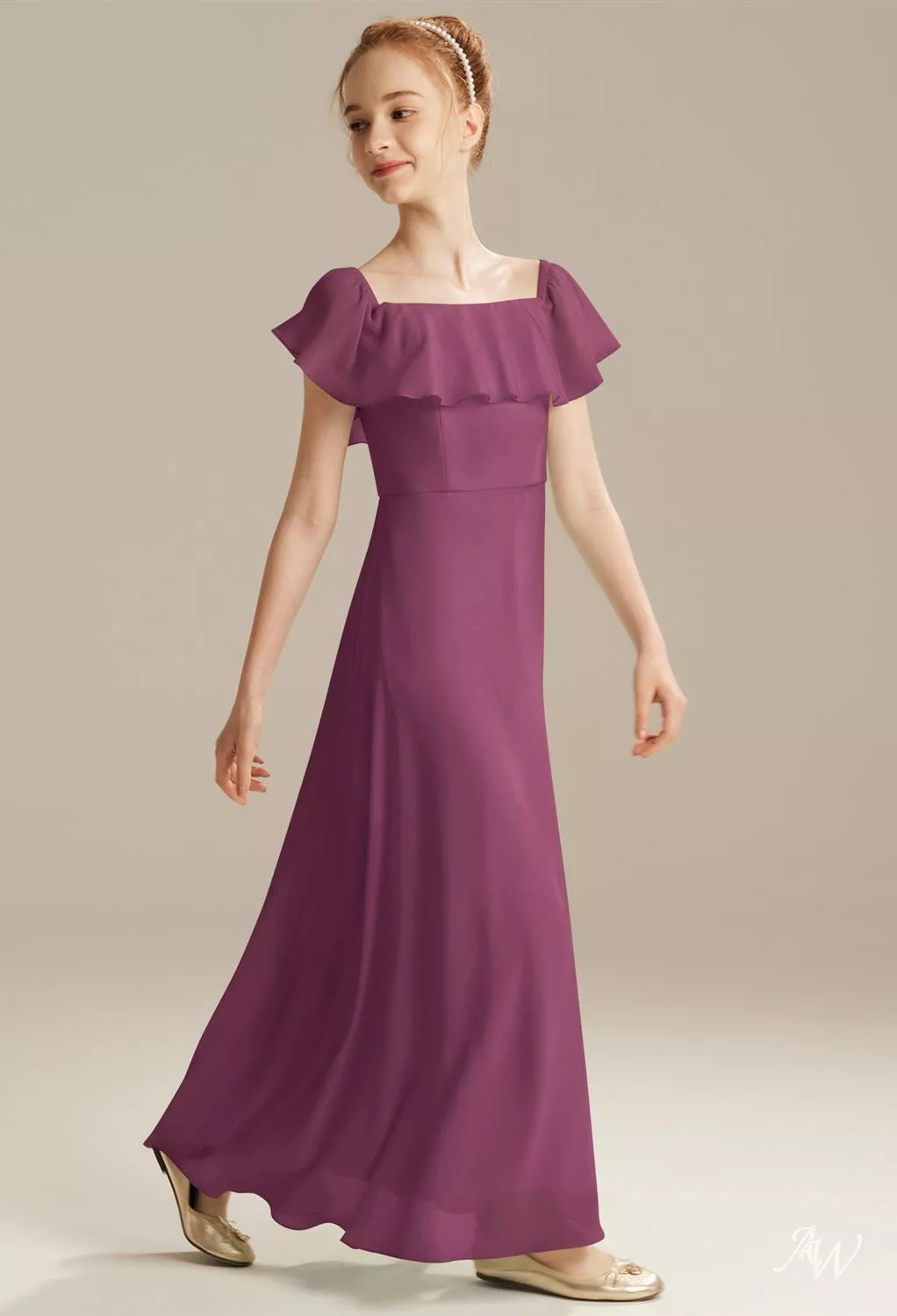 thyme bridesmaid dress AW Chianti Dresses Chiffon dress