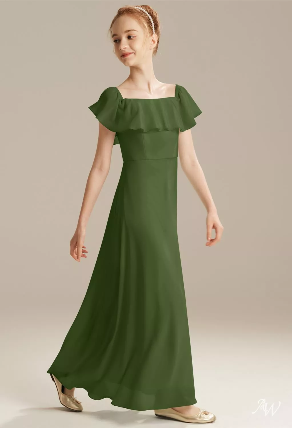 green emerald velvet dress The Thyme Dress in the Cottagecore Collection | Whimsically Feminine  Timeless Twirly-Worthy Dresses & Hair Bows main image 1