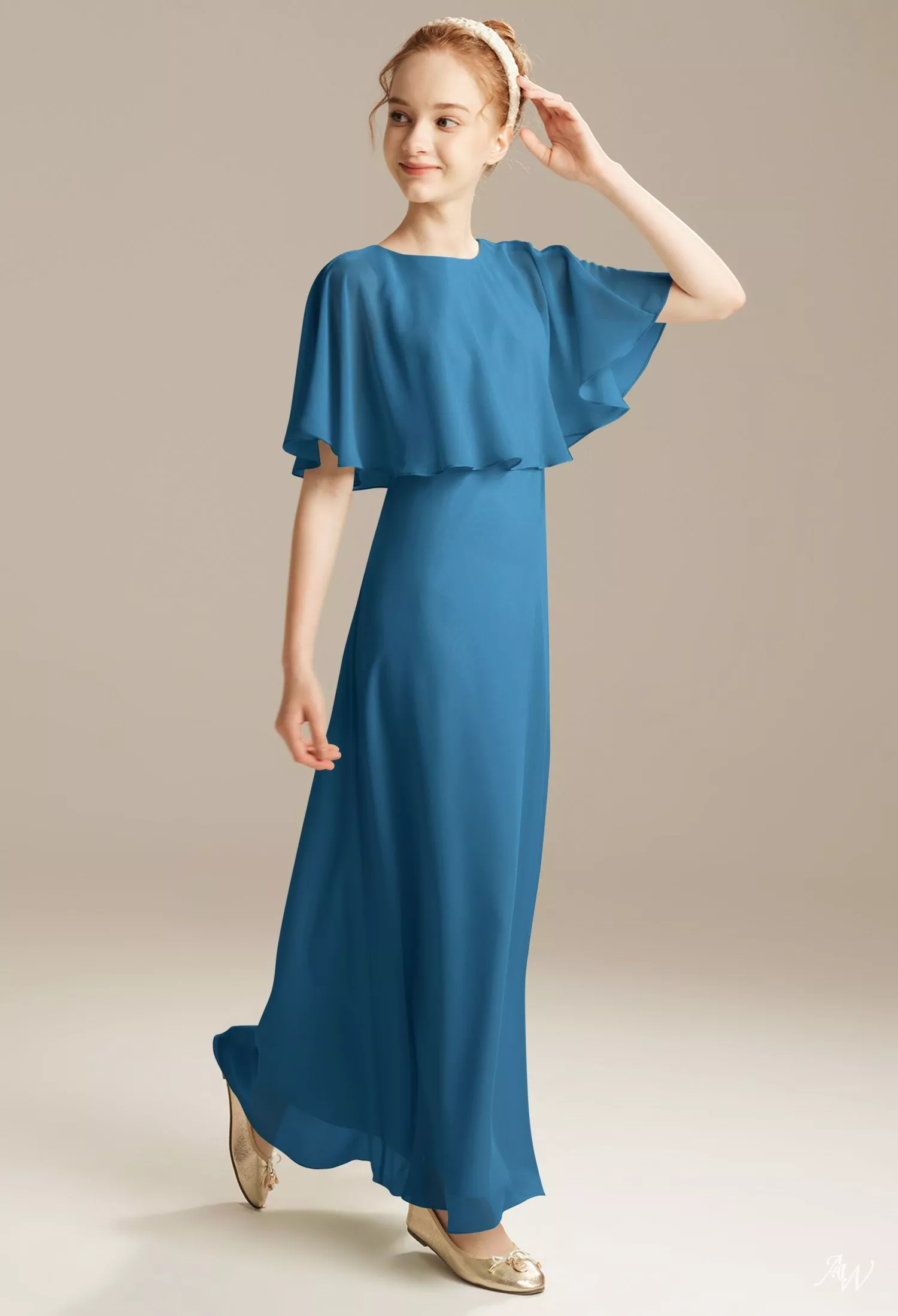 ink blue bridesmaid dresses Azazie Brooke