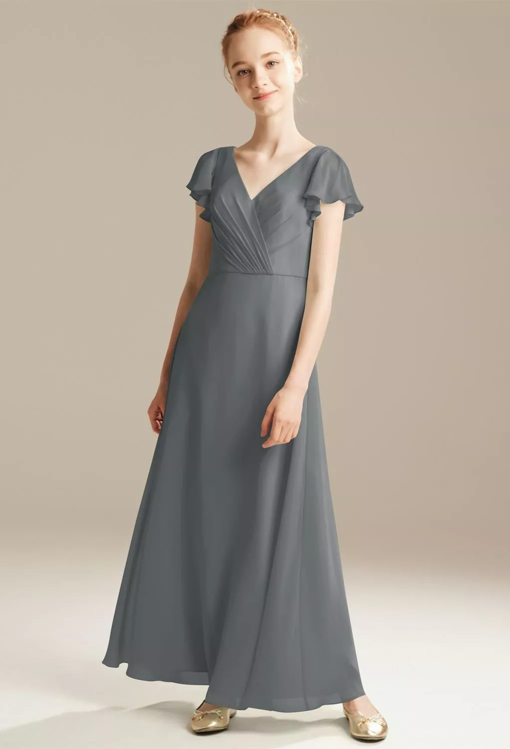 champagne silk dress with sleeves Satin V-Neck Maxi Slit SIZE:ONE SIZE Crafted from our premium SHORT A-LINE DRESS Black Bridesmaids Purple Dresses