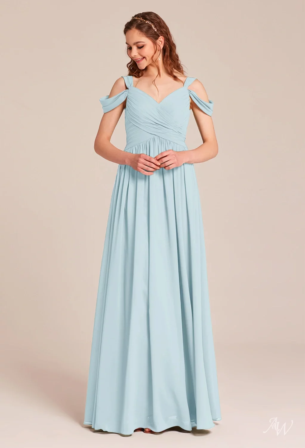 gracia a line dress Gracia Belted Square Neck A-line Dress