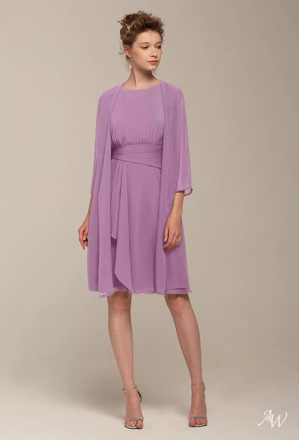 AW Connie Orchid Mist Bridesmaid Dresses | AW.Bridal