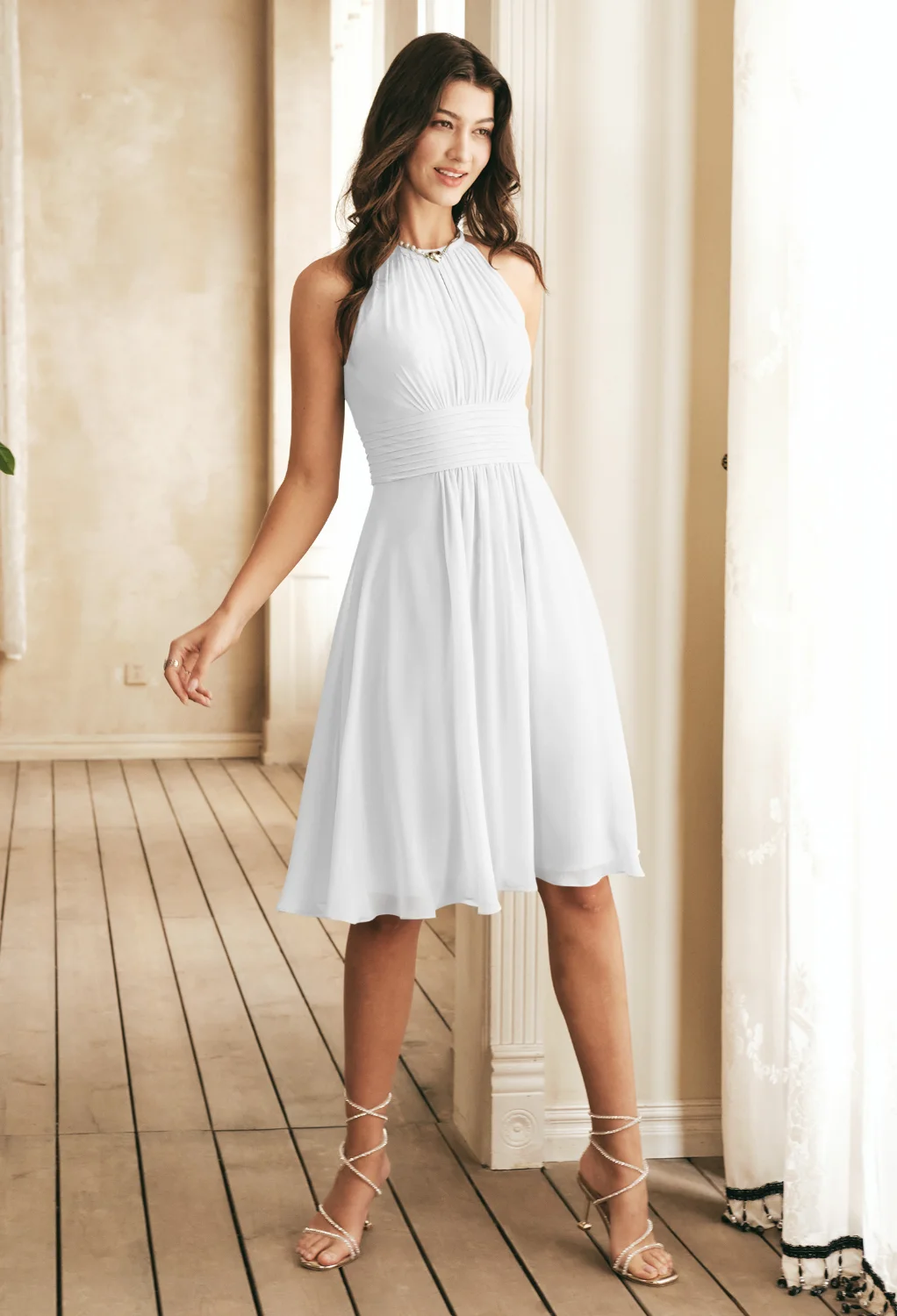 White Beach Wedding Guest Dresses | AW.Bridal