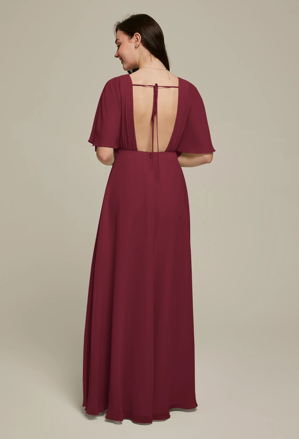 wine maternity bridesmaid dress Burgundy Dresses Red