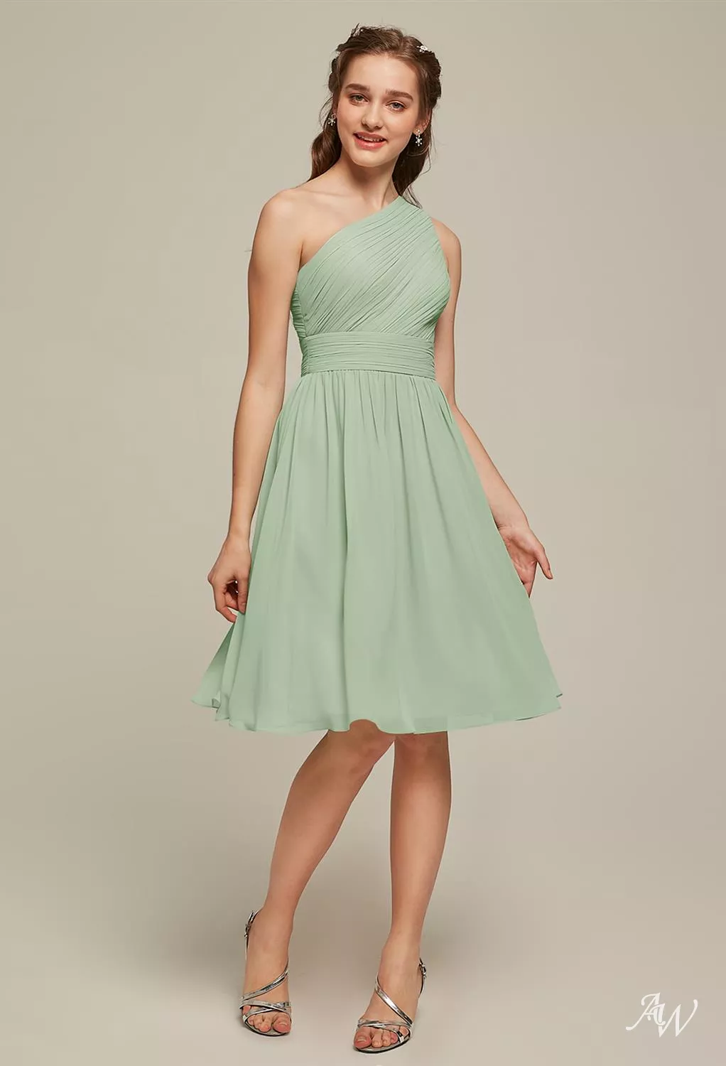 green emerald velvet dress Sage Green Satin Halter Neck Dress With Lace-Up Back