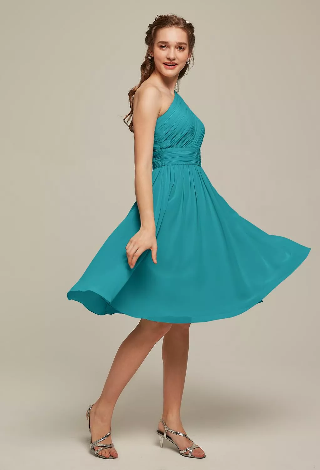 Turquoise Short Graduation Dresses | AW.Bridal
