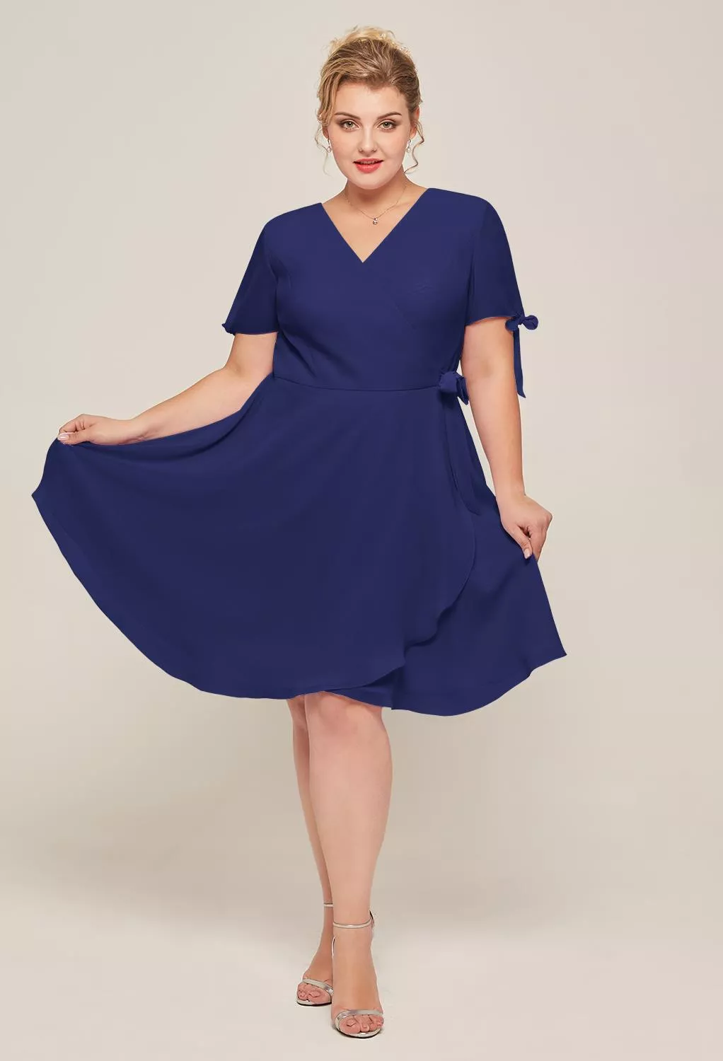 Royal Blue Casual Wedding Guest Dresses | AW.Bridal