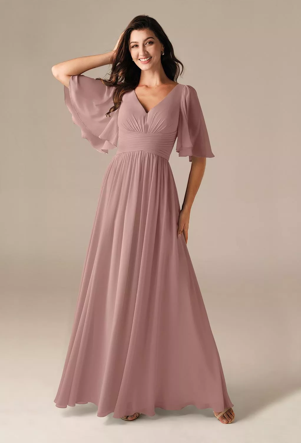 chinese dress ladies Merigold Long Dress
