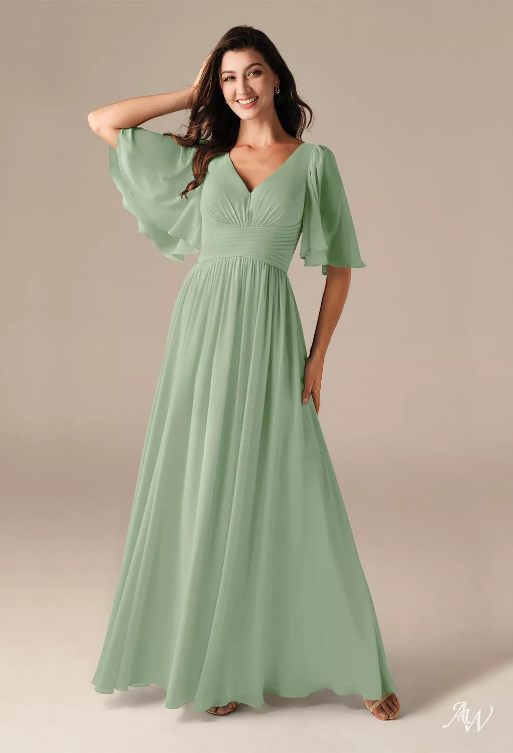 mint green halter prom dress Elegant Mint Green Fitted Beaded Halter Neck Backless Long Prom Dress  Evening Dress P4193 main image 0