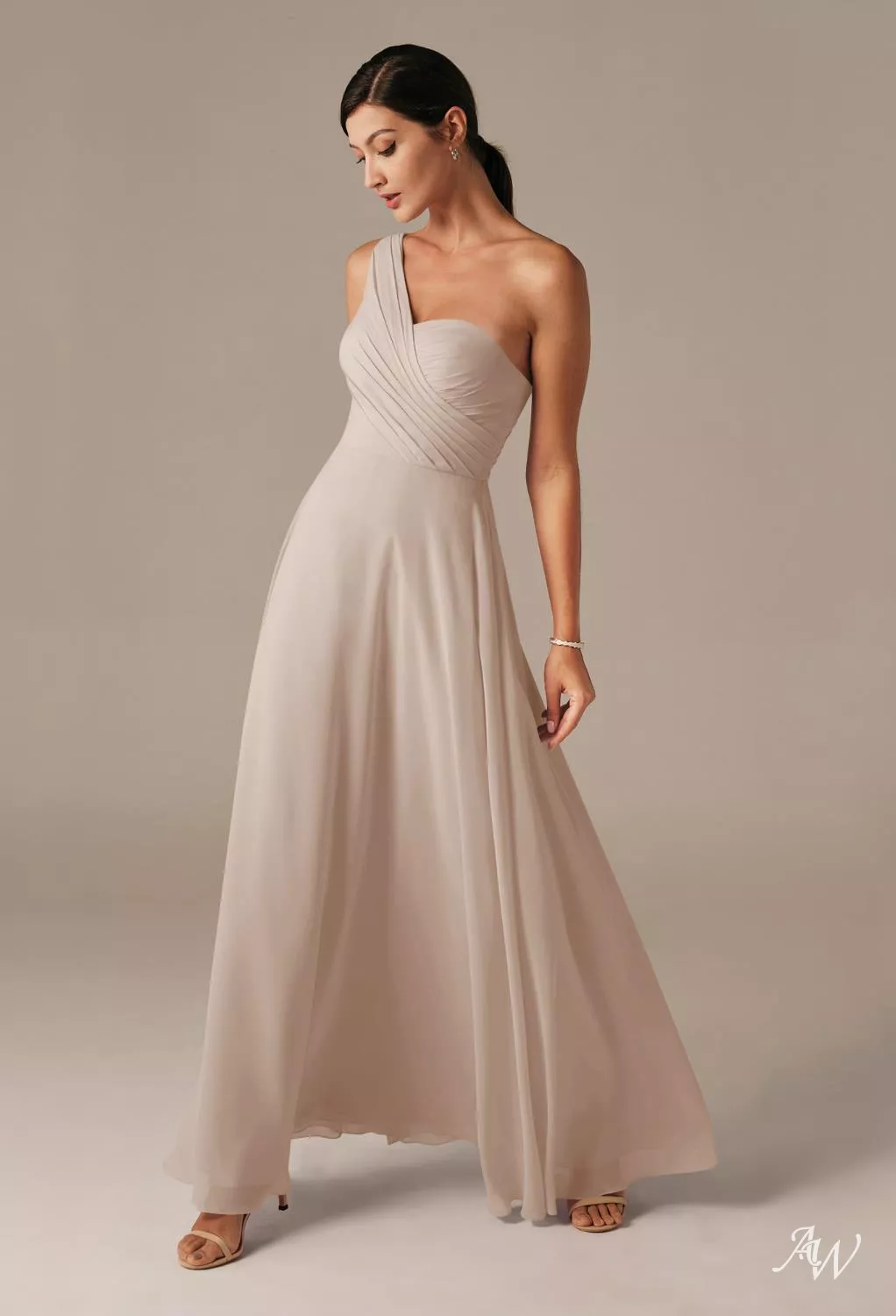 AW Ethel Biscotti Bridesmaid Dresses | AW.Bridal