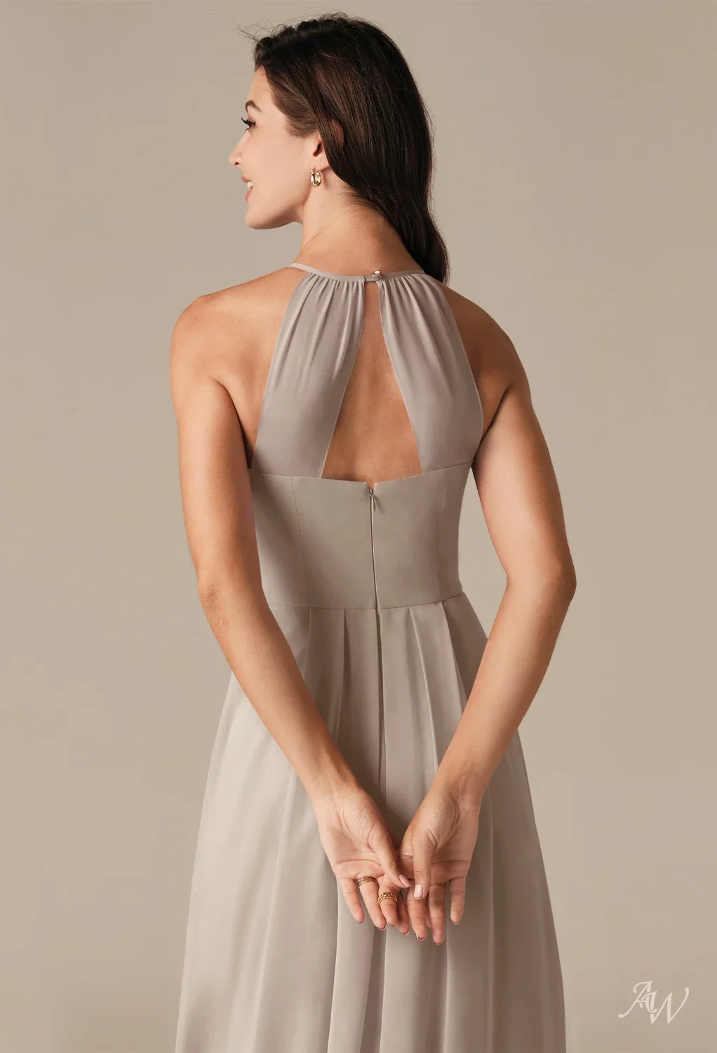 AW Nannie Taupe Bridesmaid Dresses | AW.Bridal