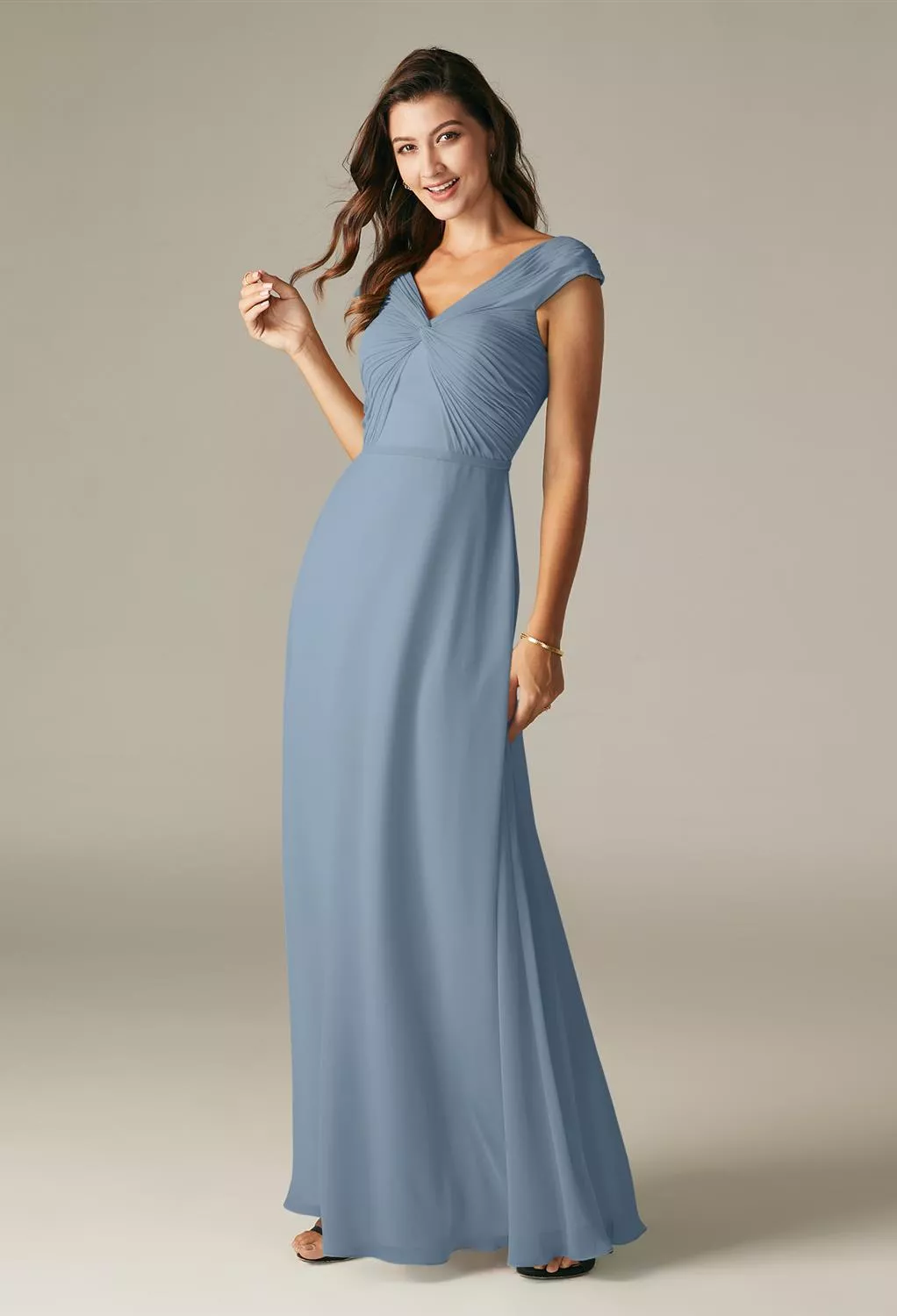 Light Dusty Blue Bridesmaid Dresses Page 4 | AW.Bridal