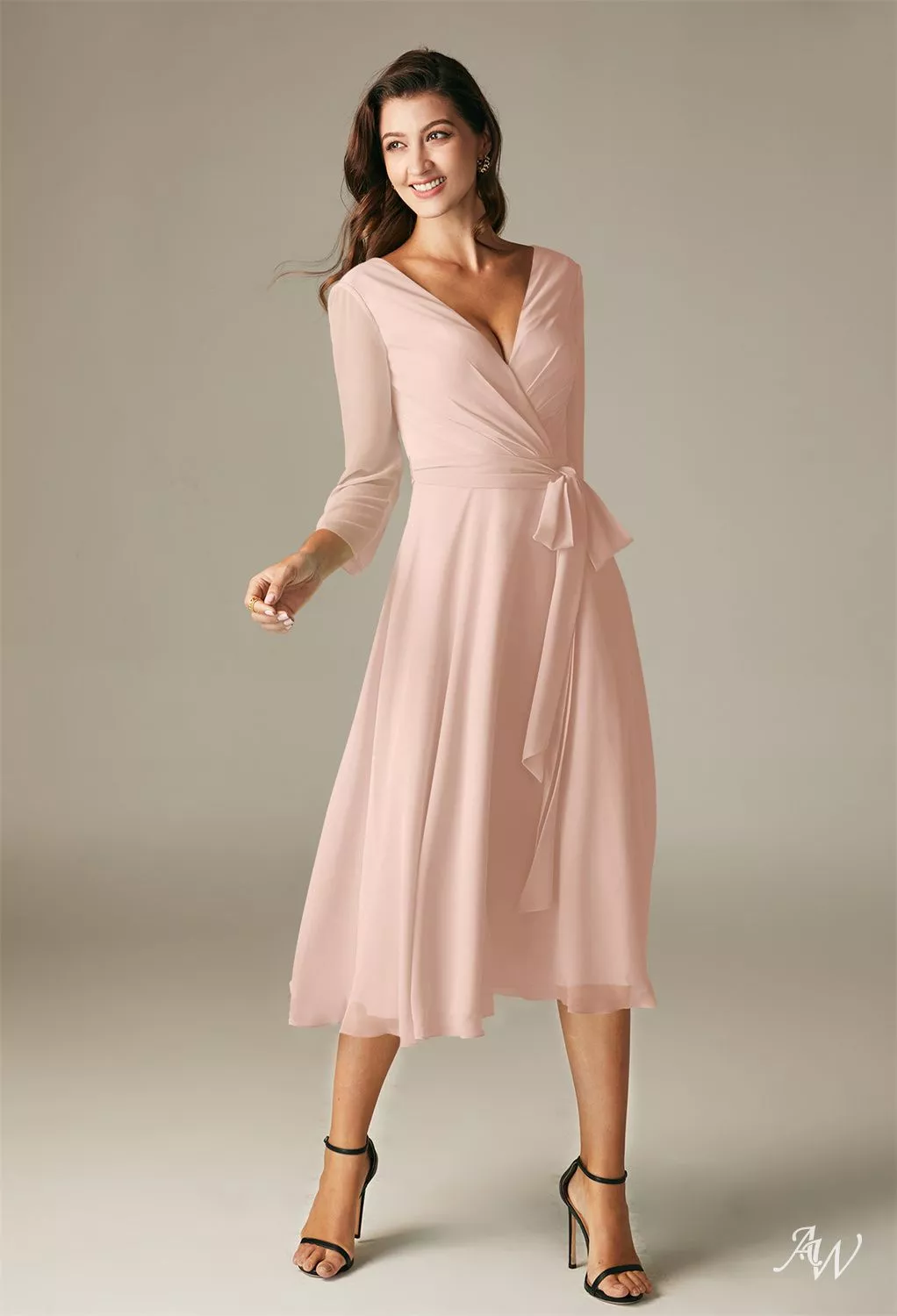 Gaia dress soft pink main image 0