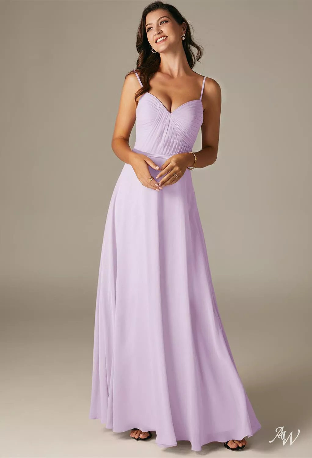 bridesmaid dresses lansing Ever-Pretty Pleated Chiffon A-Line Sleeveless Summer Formal Wedding Guest Dress main image 1