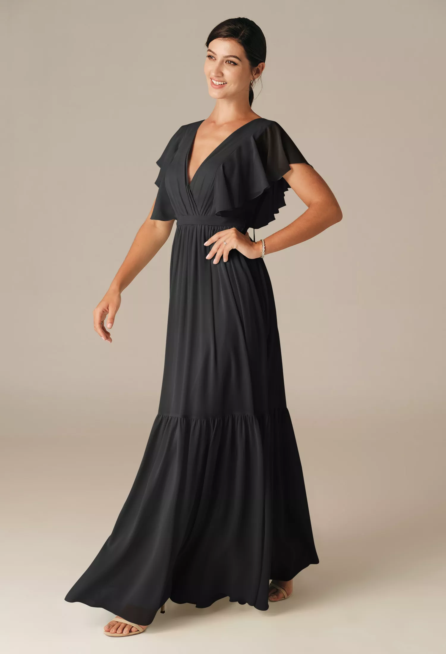 Black Maternity Bridesmaid Dresses | AW.Bridal