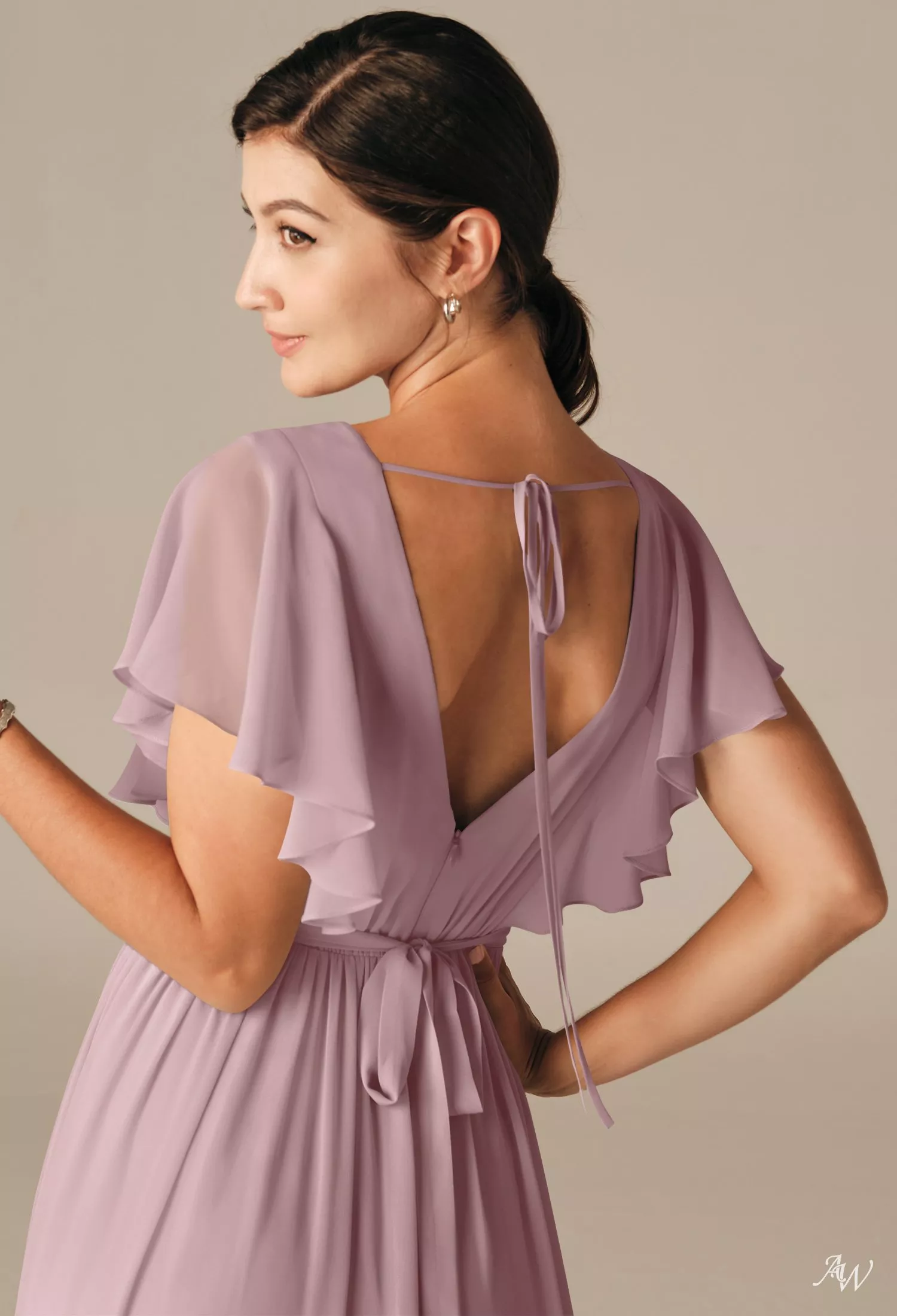 vera wang mist bridesmaid dress AW Lars Mauve Dresses Pleat Ruffles Tiered designer-kidswear 30 Cute Birthday Outfits Color:Baby Pink