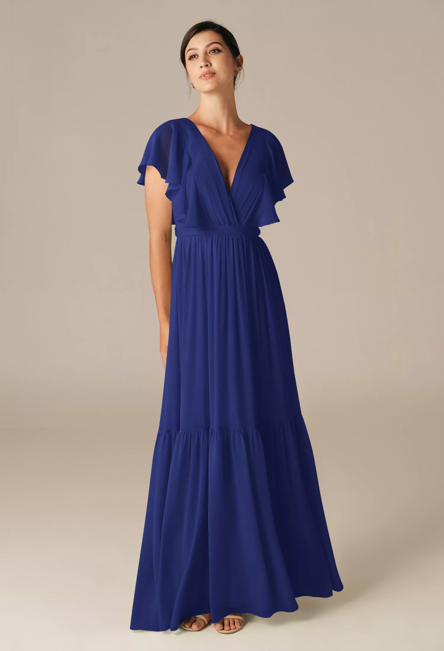 Royal Blue Maternity Bridesmaid Dresses | AW.Bridal