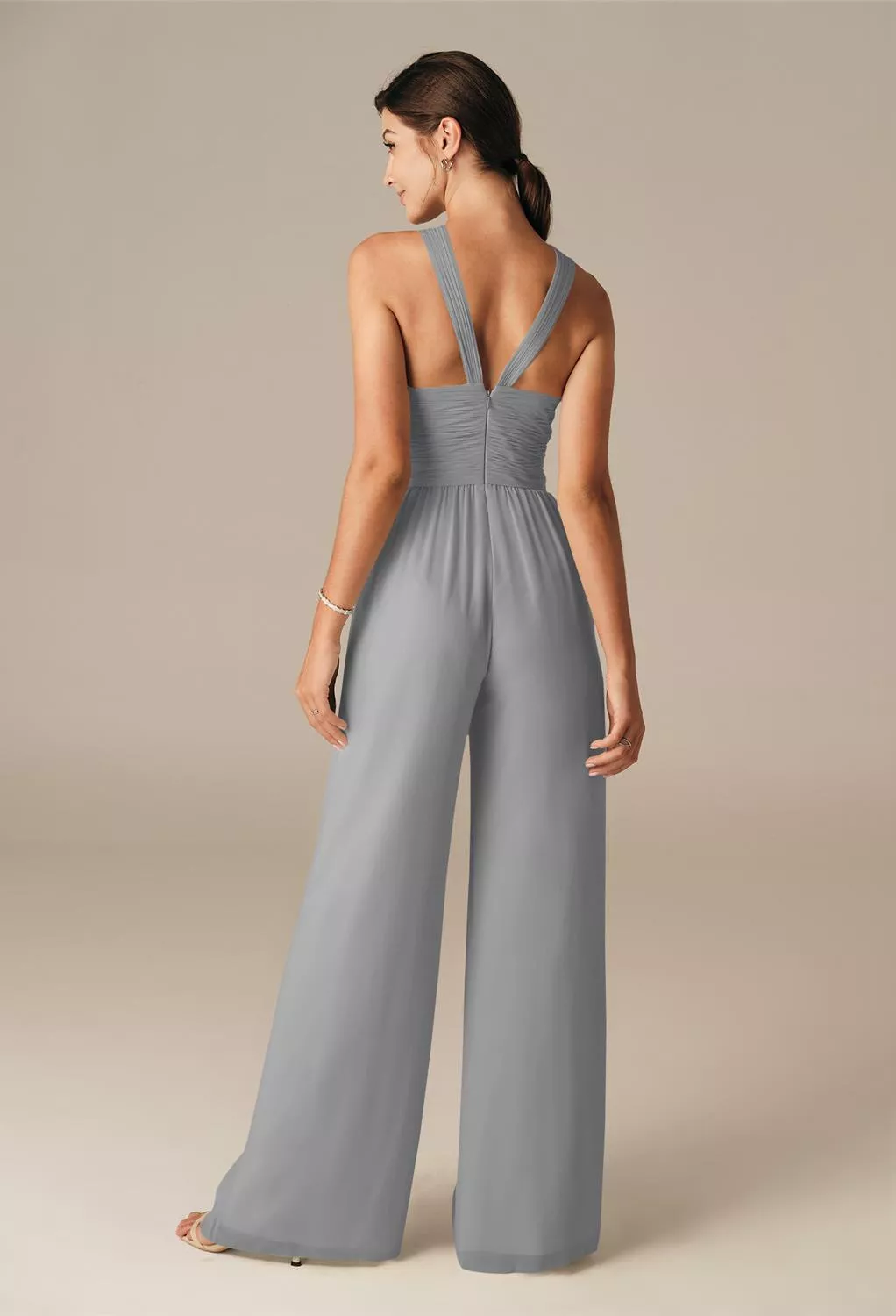 cheap bridesmaid dresses under 40 Affordable Sweetheart Ruffle Navy Chiffon Bridesmaid Dresses With Ribb –  misshow.com main image 0