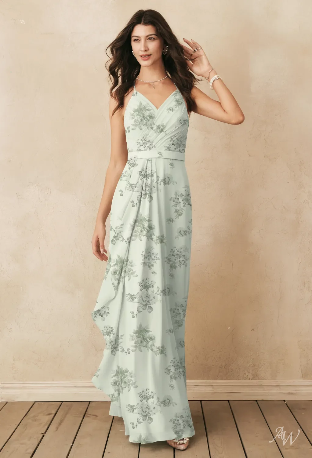 lapis bridesmaid dresses Women's Boho Lapis Blue Dress