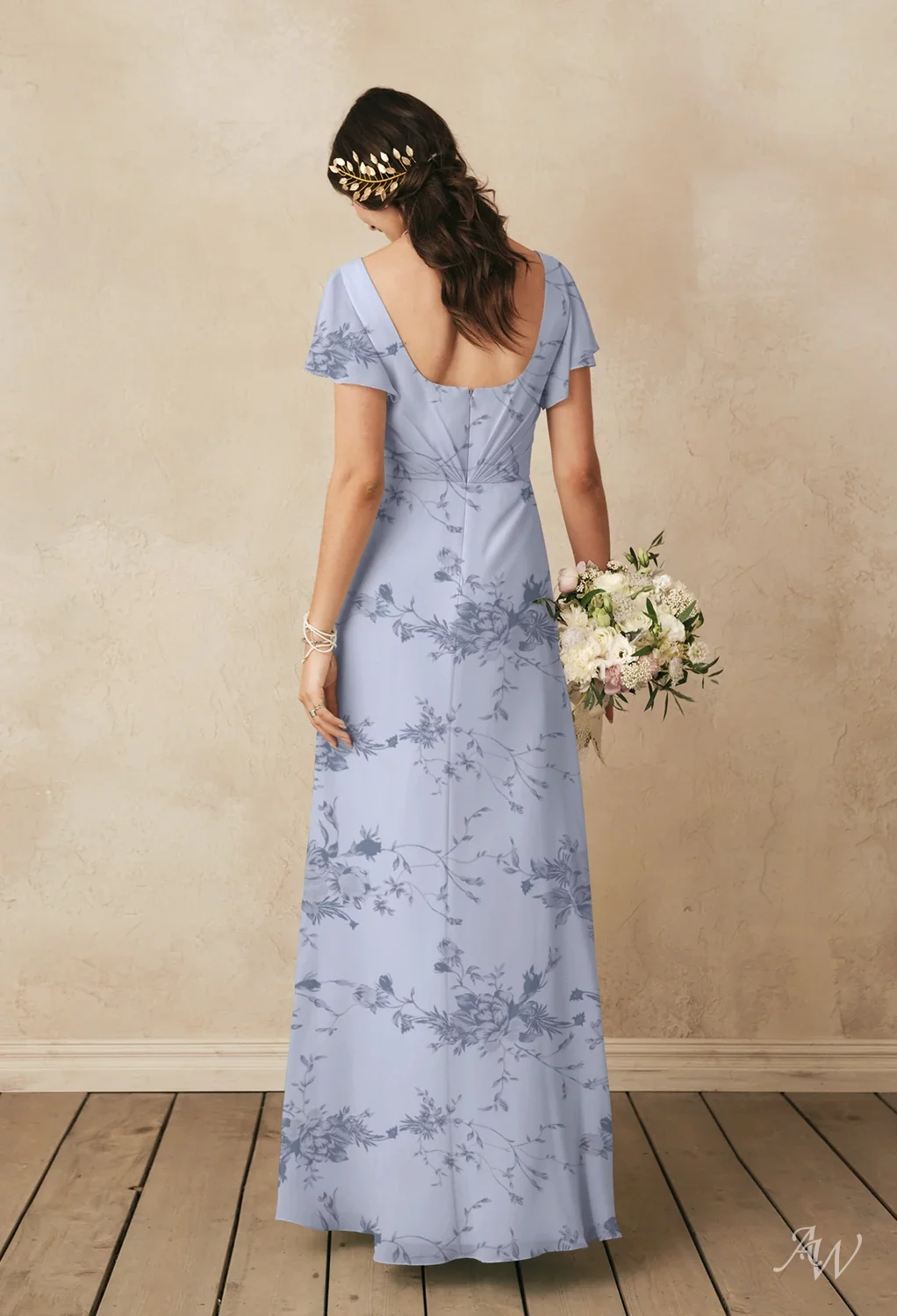 antique looking bridesmaid dresses WEDTREND Women Elegant Vintage Mauve Bridesmaid Dress A-Line V-Nevk Long  Sleeves Wedding Guest Dress