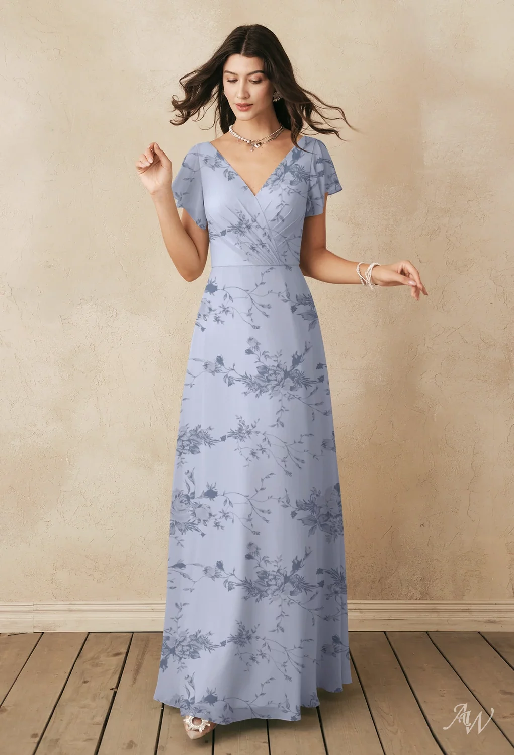 azure bridesmaid dresses Azure Horizon Dress main image 1