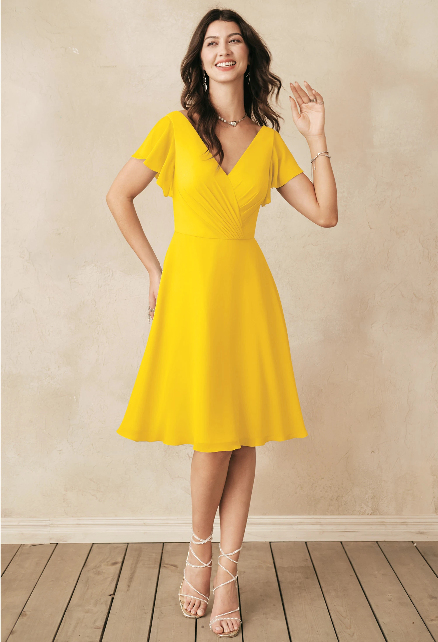 zara neon dress Zara Neon Lime Green Cami Satin Midi Dress main image 1
