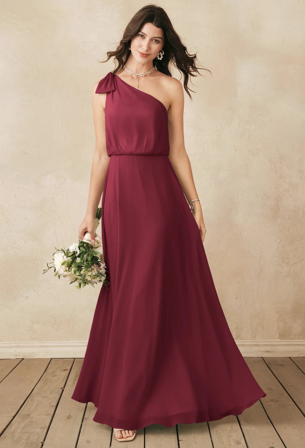 Burgundy Maternity Bridesmaid Dresses