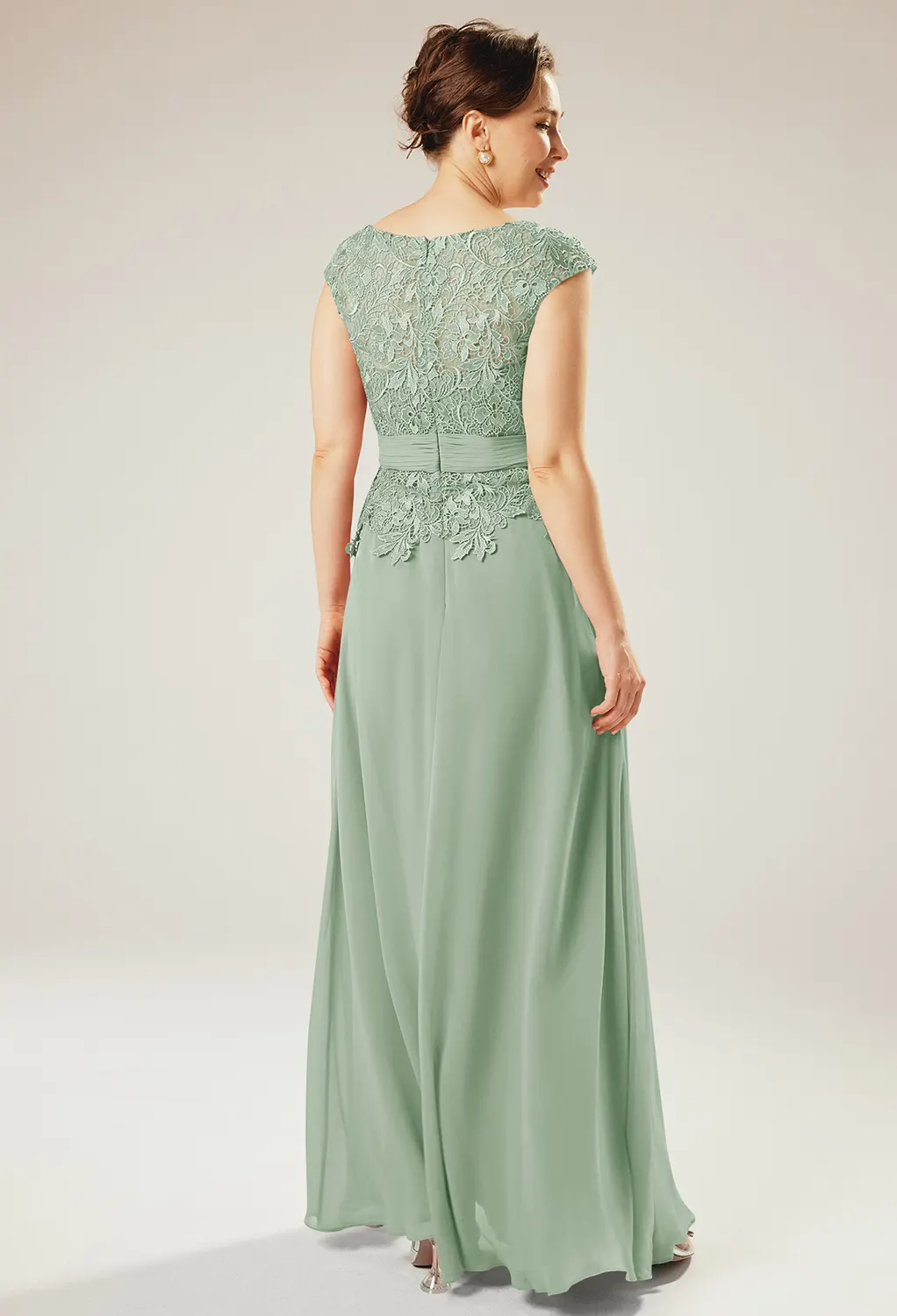 AW Hecate Sage Green  Mother of the Bride Dresses