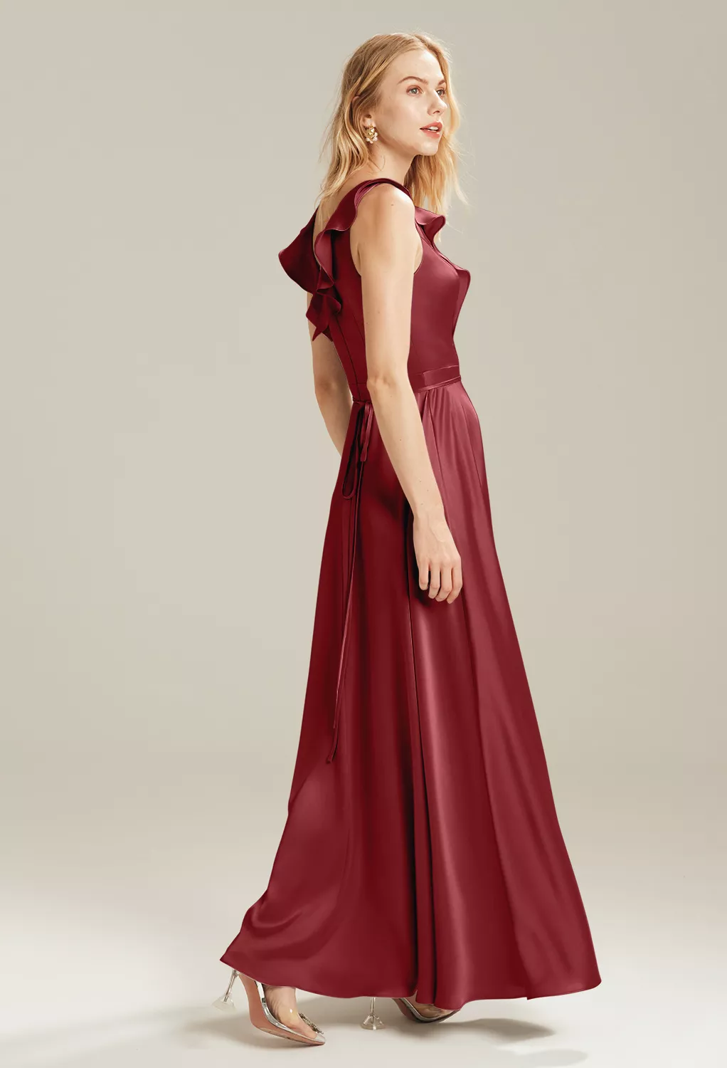 Burgundy Plus Size Dresses