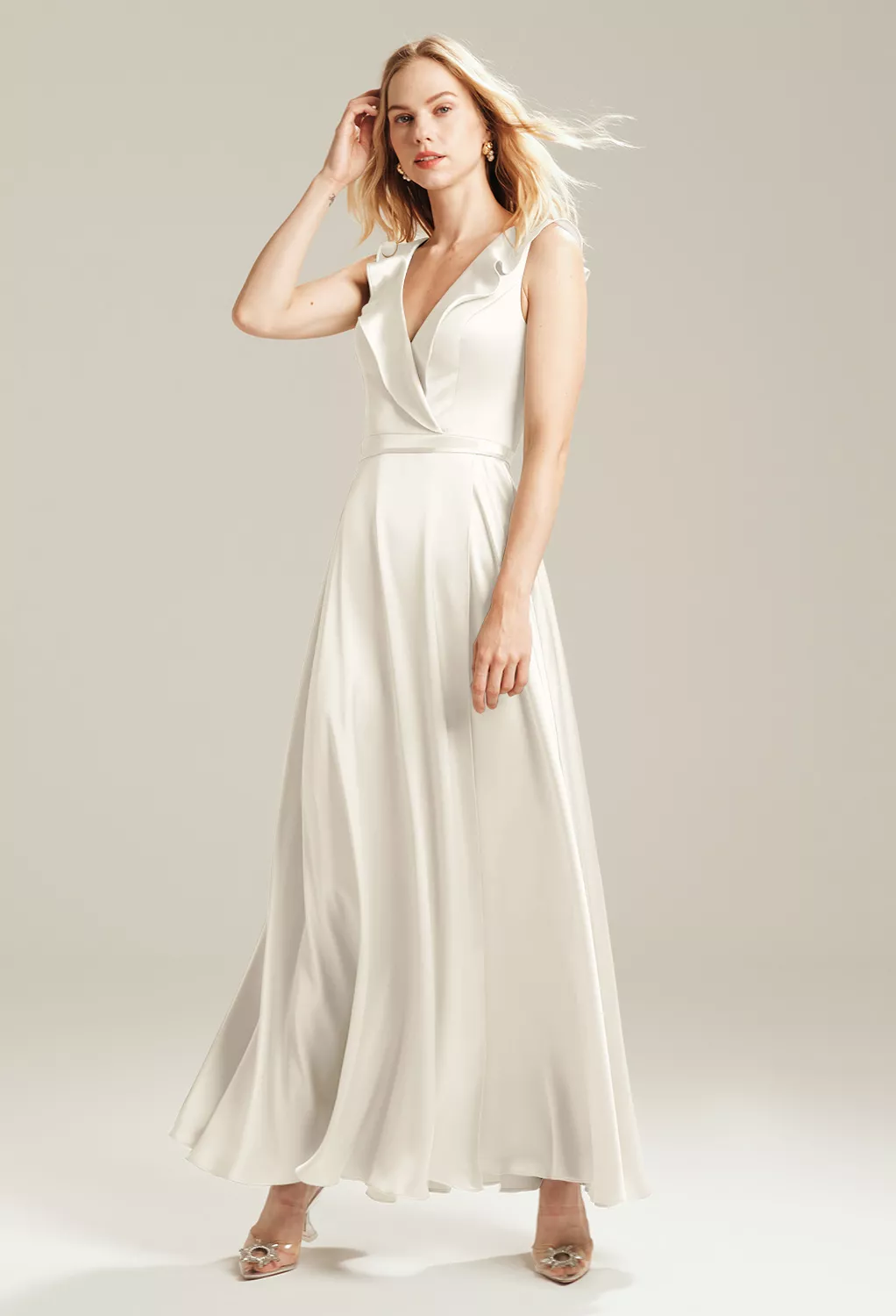 Ivory Plus Size Dresses | AW.Bridal