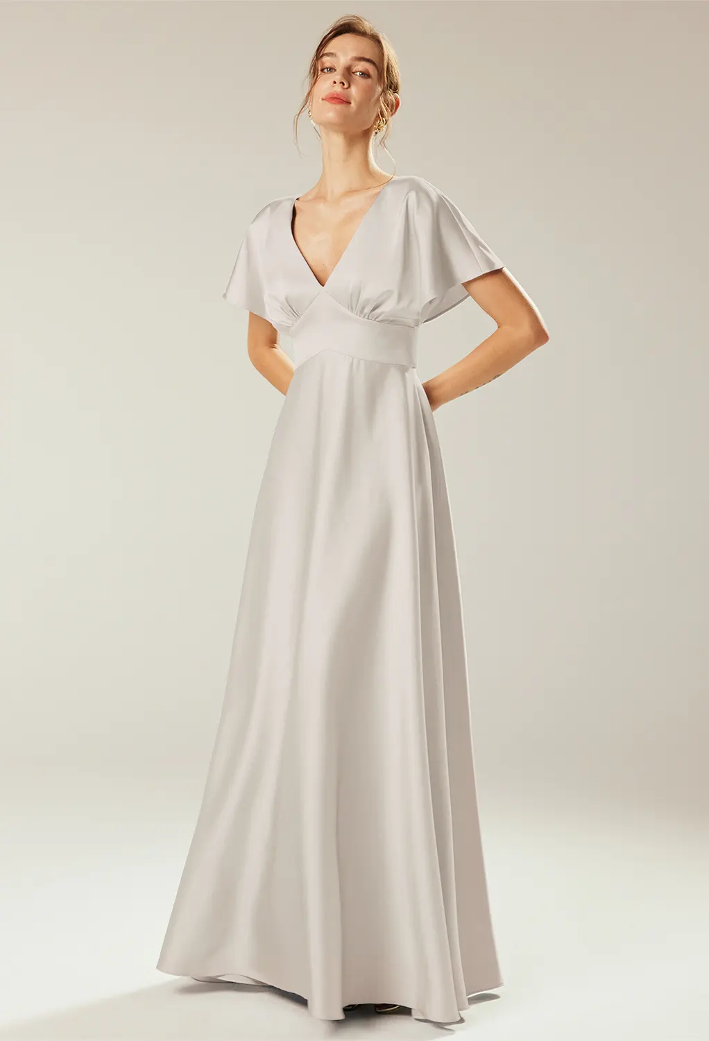Buttercream Maternity Bridesmaid Dresses | AW.Bridal