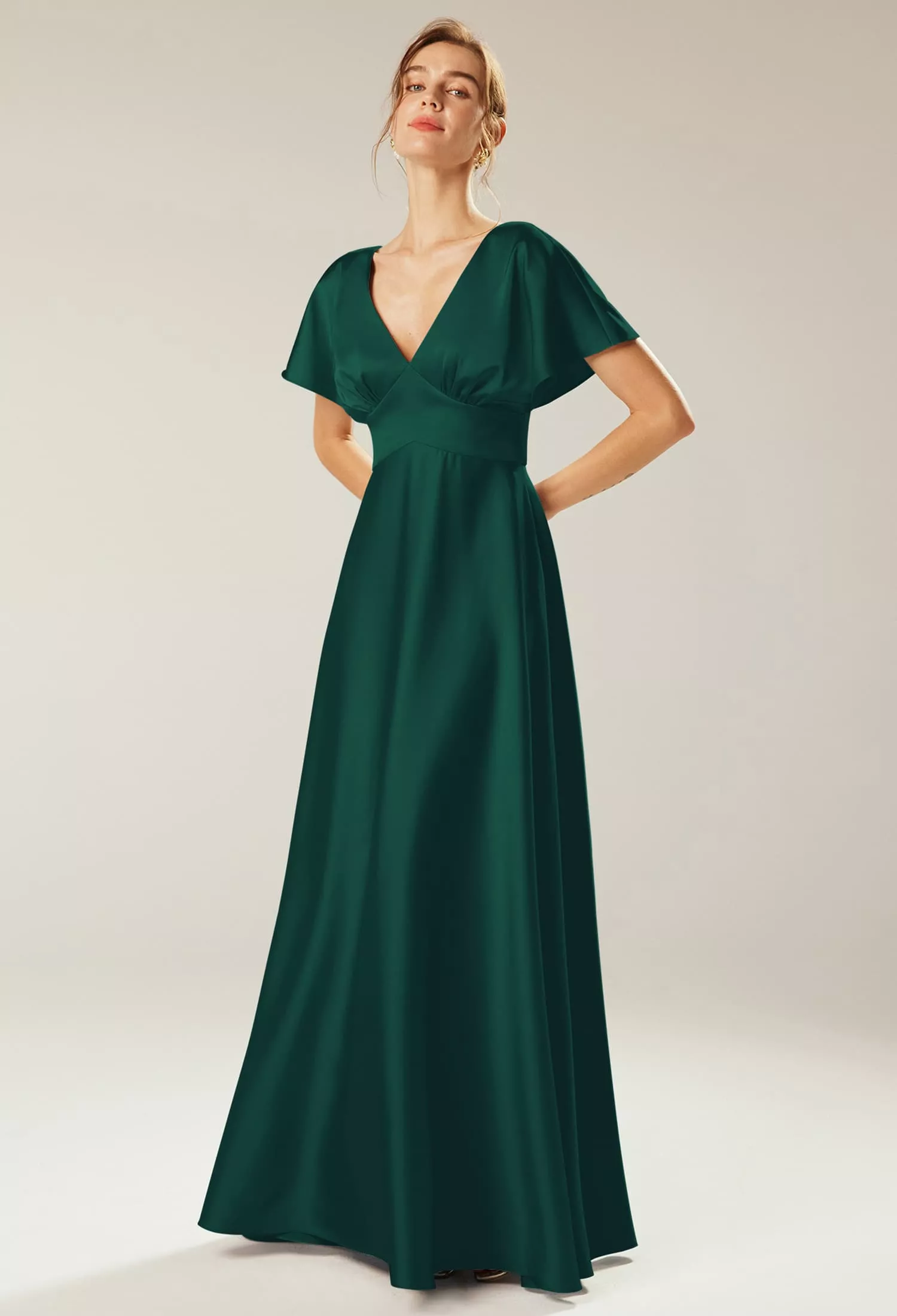 green emerald velvet dress Bella Strapless Sweetheart Sequin Plus Size Maxi Dress main image 1