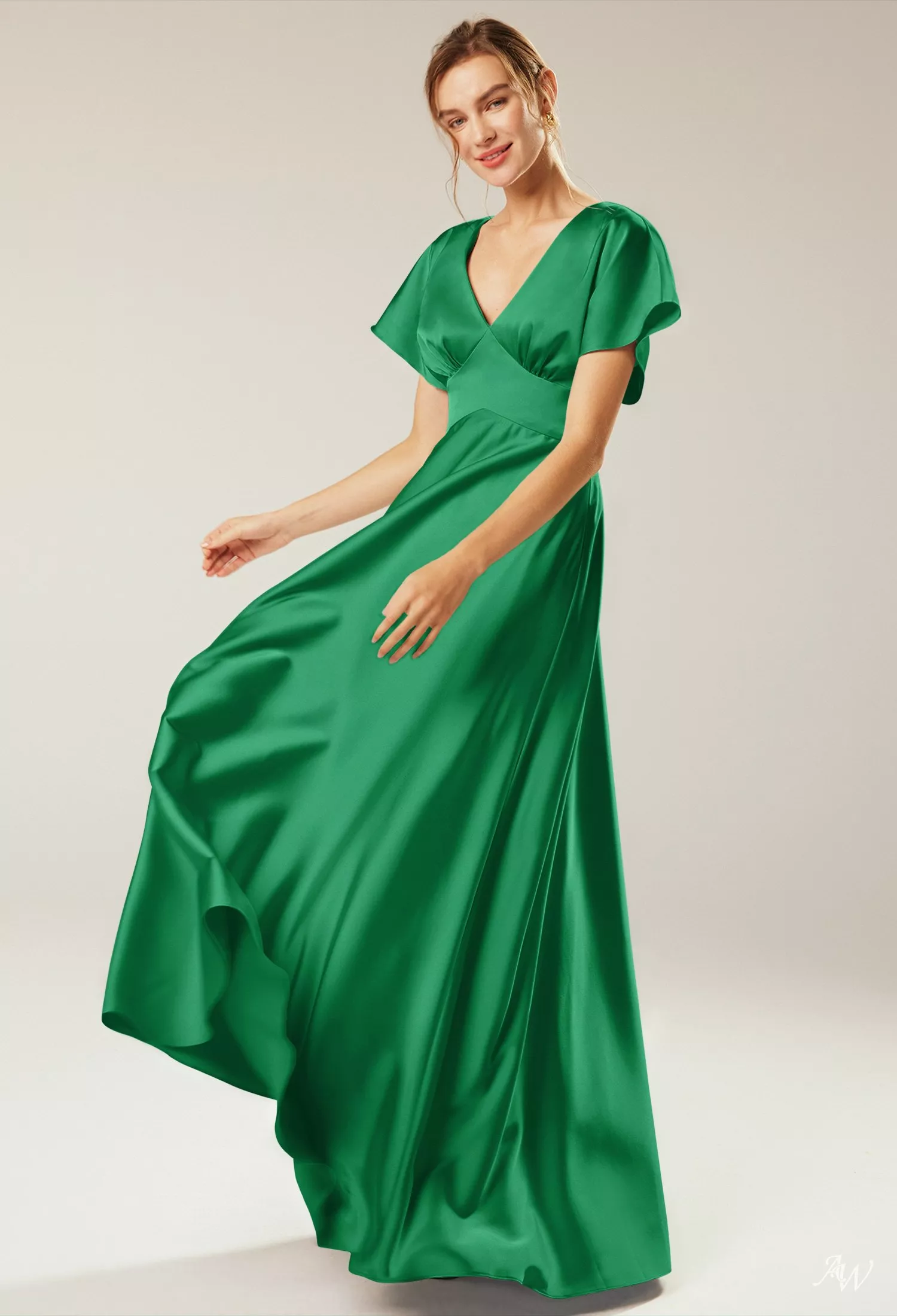 nora silk dress Elegant Backless Sophisticated Satin Halter Maxi Dress