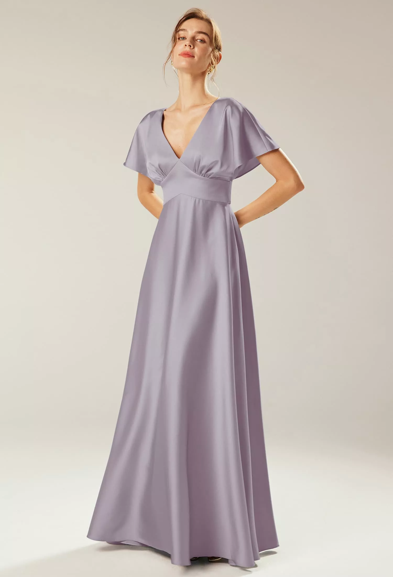 Purple Haze Maternity Bridesmaid Dresses