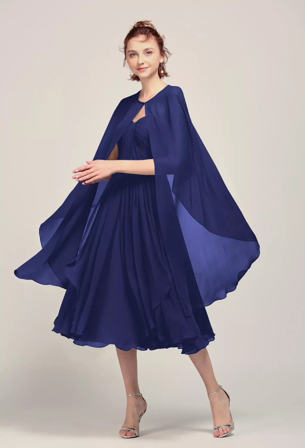 AW Bridal Chiffon Wrap Shawl Cover Up